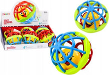 Leantoys Sensorisk Gummiskallra Boll Färgad