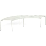 Palissade Parkbänk, Cream White
