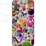 Samsung Galaxy A7 (2018) Genomskinligt Skal Fortnite