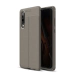 huawei Huawei P30 Leather Texture Case Grey