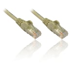 Premium Cord Câble Patch, CAT5e, UTP, Ethernet, LAN, Rapide, Flexible et Durable RJ45 1Gbit/s Câble, AWG 26/7, Câble en Cuivre 100% CU, Gris, 50m