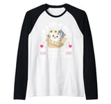 I'm A Cat-A-Holic On The Road To Recovery Just Kidding I'm Raglan Baseball Tee