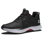 Footjoy Mens HyperFlex - Black/White/Red, 44