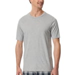 Schiesser Mix and Relax T-shirt Grå bomull XX-Large Herr
