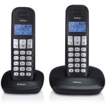 Profoon PDX-1120 DECT telephone with 2 handsets black
