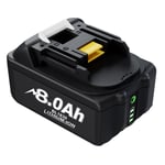 for Makita 18V BL1860 9Ah 6Ah Lithium-ion Battery BL1830 BL1840 BL1850 Charger
