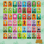 48 Pièces Série 5 Nfc Mini Carte Compatible Avec Animal Crossing New Horizons Amiibo Pour Switch/Switch Lite/Wii U 3ds (401-448)