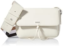 BOSS Addison Crossb-TP, Sac bandoulière Femme, Open White114, Taille Unique