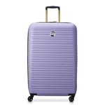 DELSEY PARIS - SEGUR 2.0 - Extra Large Rigid Suitcase - 79x50x34 cm - 109 liters - XL - Lavander