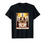 The Hierophant Tarot Card Halloween Skeleton Gothic Magic T-Shirt