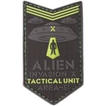 Patch - Area 51 Alien Invasion X-Files - Lyser i Mørket