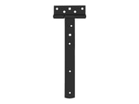 Home It® T-Gångjärn Matt Svart 250 X 30 Mm Zinkbelagt Kolstål