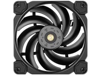 Jonsbo Hf-120 Pwm Fläkt För Pc-Kabinett Svart (B X H X D) 120 X 25 X 120 Mm