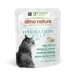 Ekonomipack: Almo Nature HFC Hydration Help 24 x 50 g - Tonfiskbuljong med tonfiskfilé