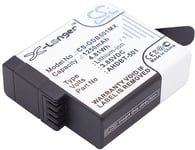 Batteri AABAT-001 for GoPro, 3.85V, 1250 mAh