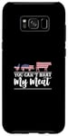 Coque pour Galaxy S8+ You Can't Beat My Meat Chef Cook Barbecue à viande