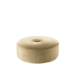 Eilersen - Wheel Ø80, 1 button Leather Cat. B 701 Texas Plus 07 - Sittpuffar - Nils Juul Eilersen - Beige