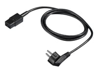 Rittal Dk - Strömkabel - Cee 7/4 (Hane) Vinklad Till Iec 60320 C19 16A - 100-240 V - 16 A - 1.8 M