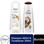 Dove Nourishing Secrets Restoring Ritual 400ml Shampoo & 350ml Conditioner