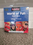 New & Sealed Disney Pixar World Of Fun Brainbox Family Kid’s Board Game Age 6+
