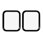 Apple Watch SE + SE 2022 44mm + Series 5 / 6 44mm Heltäckande Skärmskydd 2-pack Transparent