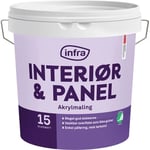 Infra Interiør Tre&panel 15/silkematt Maling