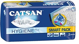 Catsan Hygiene Smart Pack Lot de 2 Sacs de litière absorbants pour Chat 4 l