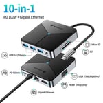 Yottamaster Multiport USB-C Hub Type C To USB 3.0 4K HDMI For PC Macbook Pro/Air