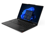 Lenovo ThinkPad X13 2-in-1 Gen 5 Intel® Core Ultra 7 155U-processor E-cores op til 3,80 GHz, P-cores op til 4,80 GHz, Windows 11 Pro 64, 1 TB SSD M.2 2280 PCIe Gen 4-ydeevne, TLC Opal