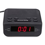 Réveil Radio FM au Design moderne Original, avec double alarme, fonction sommeil, affichage numérique Compact