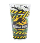 Large Jurassic Park High Voltage Glass