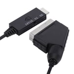 HDMI to Scart Converter Cable Hdmi-compatible Wire HDMI to Scart Adapter Cord