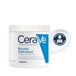CeraVe Soins Corps Baume Hydratant 562ml - Crème Hydratante 48h Corps, Visage, Mains à l'Acide Hyaluronique pour Peaux Sèches à Très Sèches