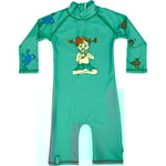 Swimpy UV-dräkt Pippi Söderhavet Grön 86-92 cl