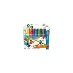 Paper Mate Extra-Large Tip Felt Pen Assorted Pack of 12