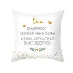 jieGorge To The Elder Sofa Bed Home Pillow Case Cushion Cover Filling Inner, Pillow Case for Easter Day (C)