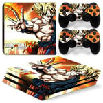 Kit De Autocollants Skin Decal Pour Console De Jeu Ps4 Pro Corps Entier One Piece Horizon, T1tn-P4pro-1401