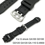 Silicone Strap for C-asio G shock GA100 GD100 GD120 GA120 GA-110 G-8900