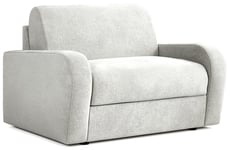 Jay-be Jay-Be Deco Fabric Love Chair Sofa Bed - Light Grey