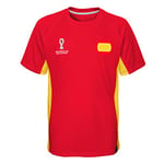Spain, Official Fifa 2022 Side Panel T Spain T-Shirt, Boy's, L (14-16 Years)