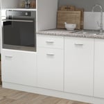 vidaXL køkkenbordplade 40x60x2,8 cm spånplade graniteffekt grå