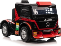 Lean Cars Enkel elbil för barn Mercedes-Benz Axor XMX622, röd