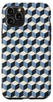 iPhone 11 Pro Abstract box pattern black and white Case