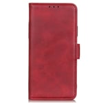 Motorola ThinkPhone Flip Deksel Lær med lommebok - Rød