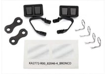 Traxxas TRX4 Side Mirrors (Black) (Left Right) TRX8073