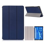 Lenovo Tab M10 FHD Plus simple tri-fold leather case - Blue