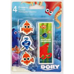 PMS Disney Pixar 291119 Finding Dory Novelty Eraser Set - Pack of 4
