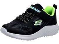New Boys Skechers Bounder Gorven Sneakers Trainers Black Size UK 11