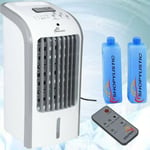 NEW  STYLISH PORTABLE AIR COOLER UNIT ICE WATER FAN HUMIDIFIER 3 TIMER AC REMOTE