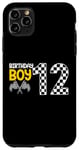 iPhone 11 Pro Max Retro Speedy Racer Boy 12 Sporty Kid 112th Birthday Case